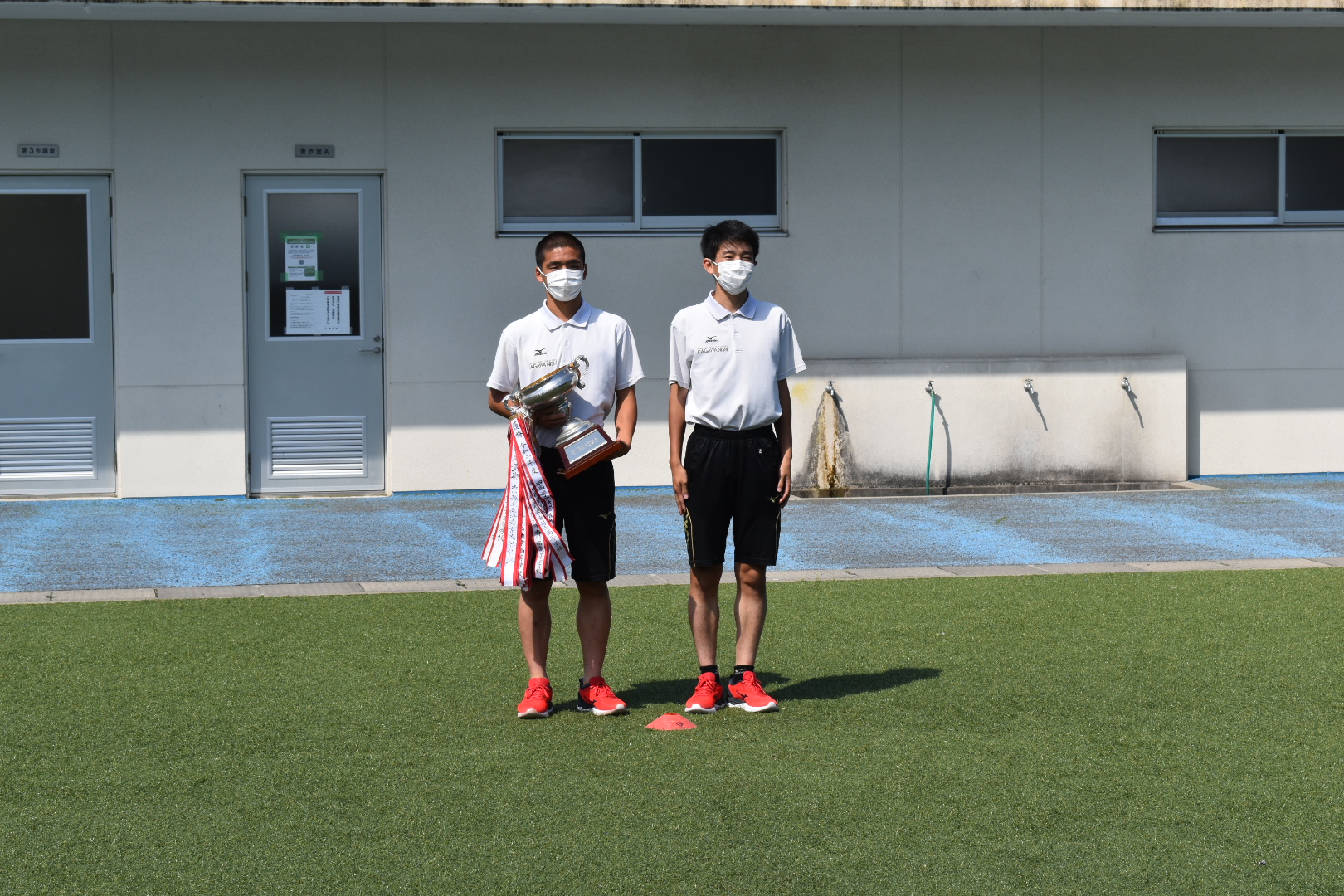 香川県高等学校総合体育大会サッカー競技　開始式