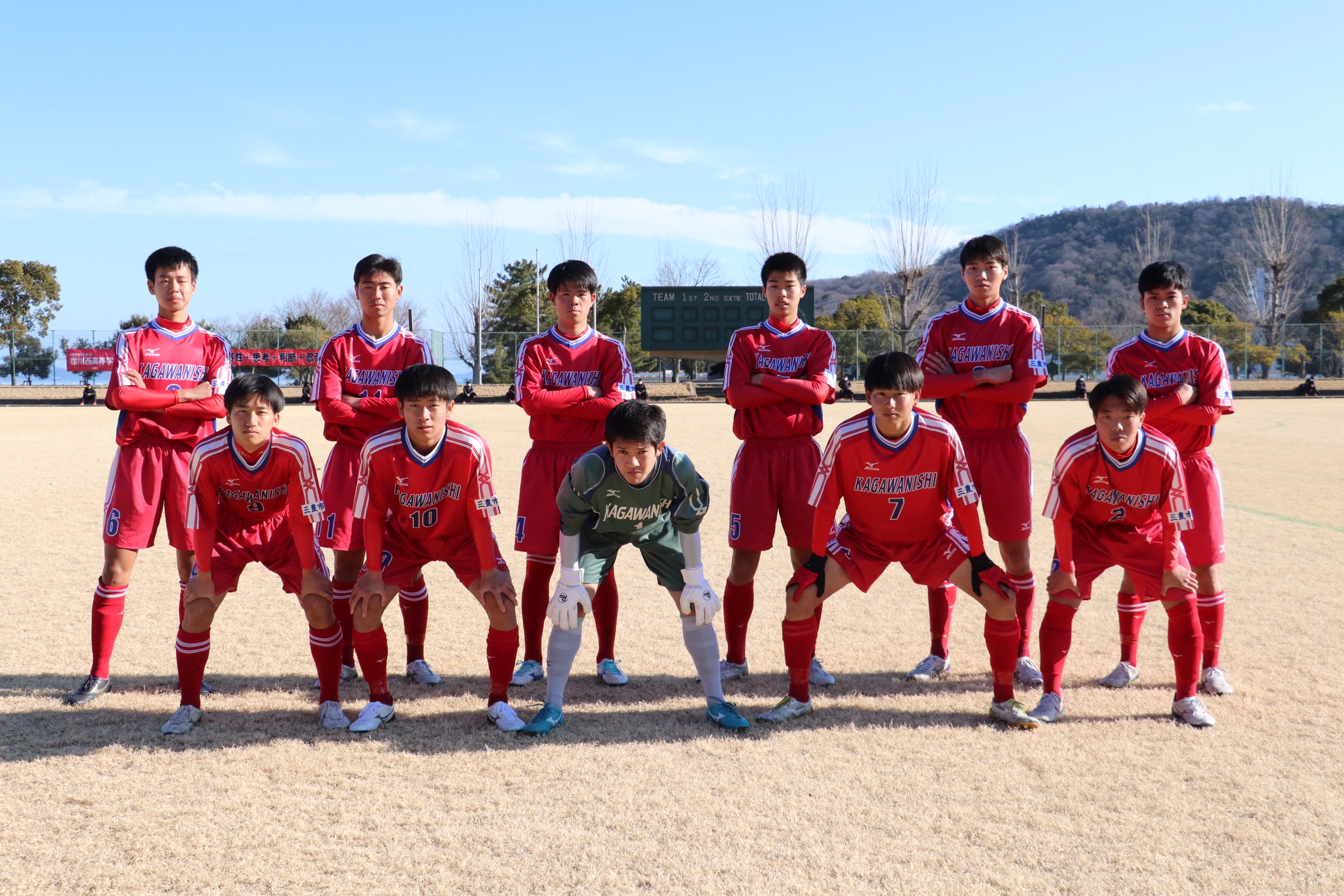 令和3年　香川県高等学校新人サッカー競技大会　試合結果