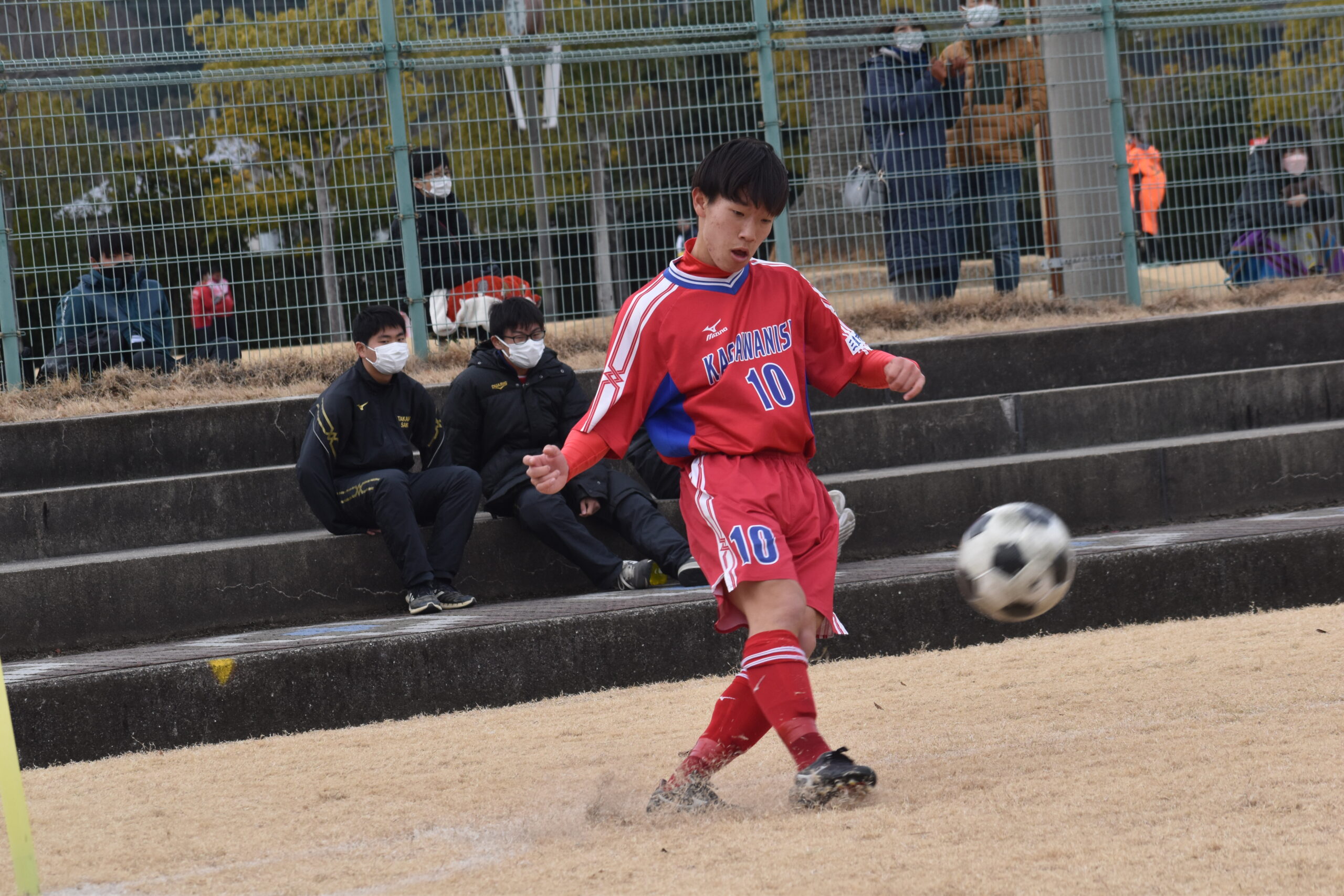 令和3年　香川県高等学校新人サッカー競技大会準々決勝　フォトギャラリー